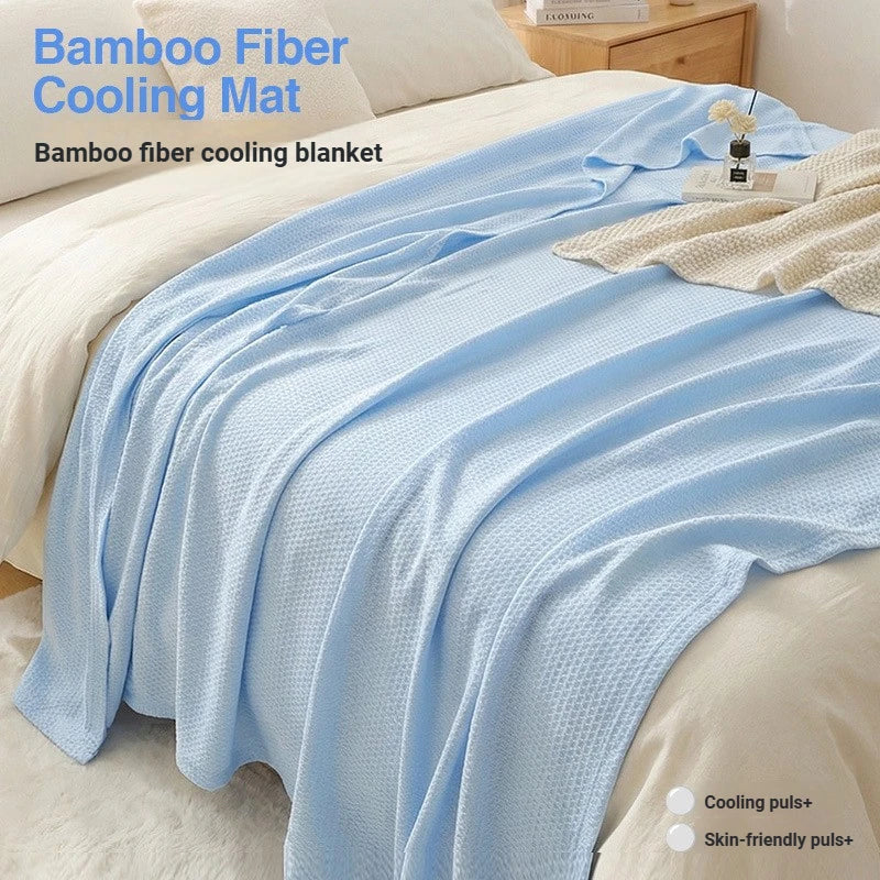 Cooling Throw Blanket, Moisture-Wicking Summer Bedding