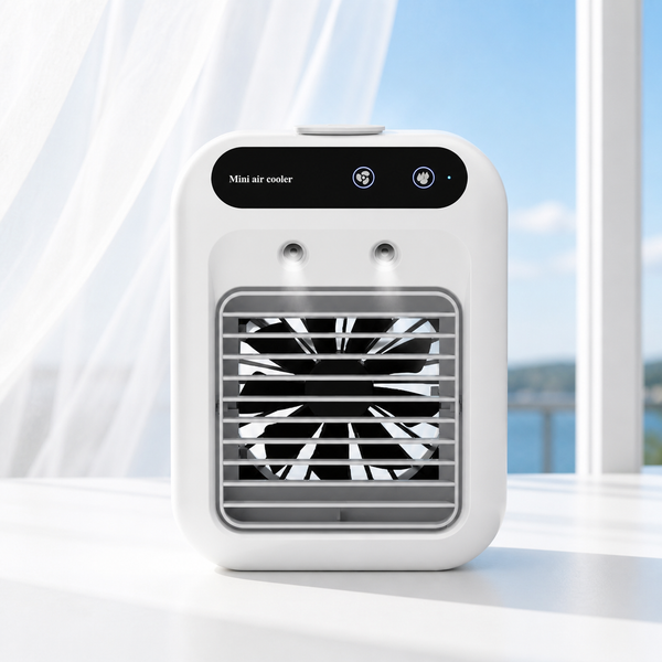 Personal Misting Air Cooler with 500 mL Tank & 8-Hour Mist Timer