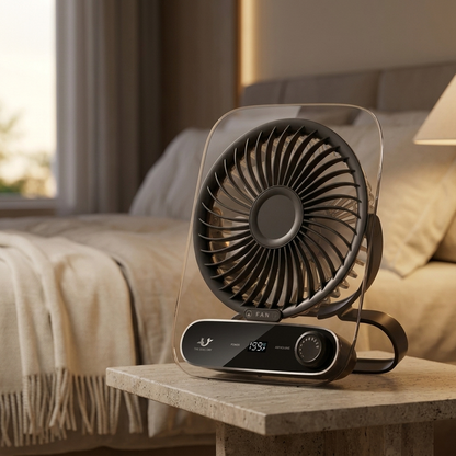 Foldable Rechargeable Desk Fan